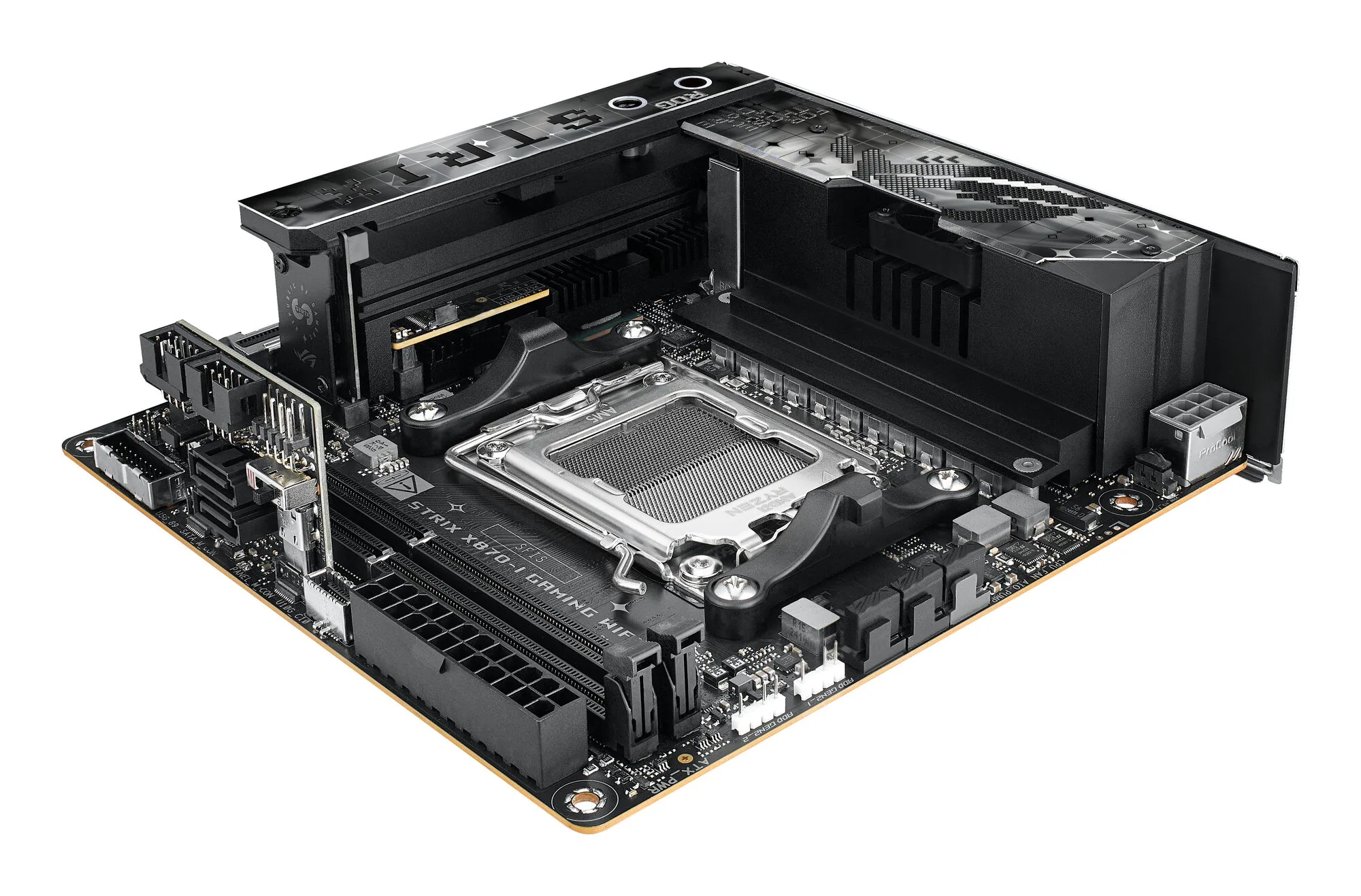 ASUS ROG STRIX X870-I GAMING WIFI AMD X870 Sockel AM5 mini ITX – Bild 8
