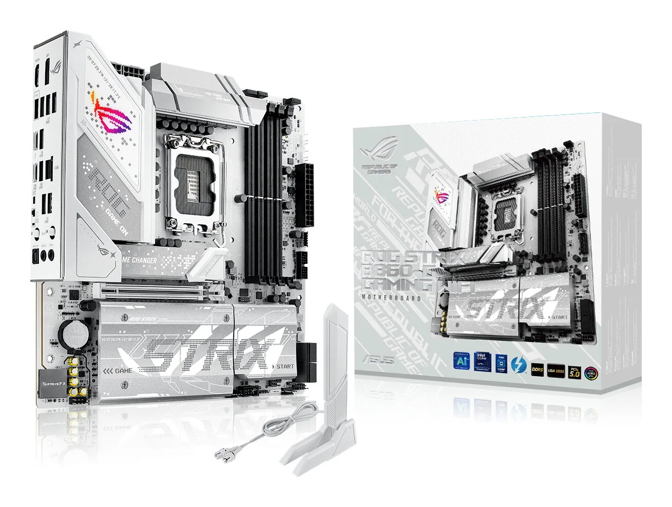 ASUS ROG STRIX B860-G GAMING WIFI Intel B860 LGA 1851 (Socket V1) micro ATX – Bild 1