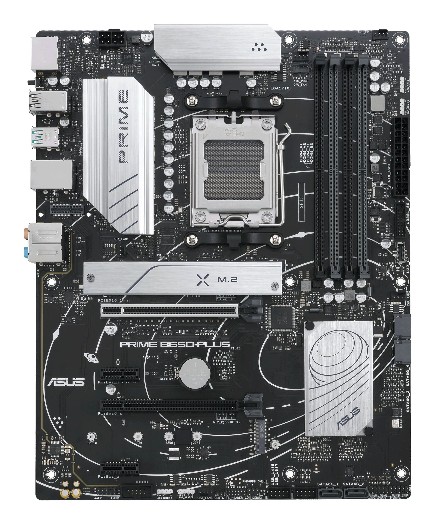 ASUS PRIME B650-PLUS AMD B650 Sockel AM5 ATX – Bild 2
