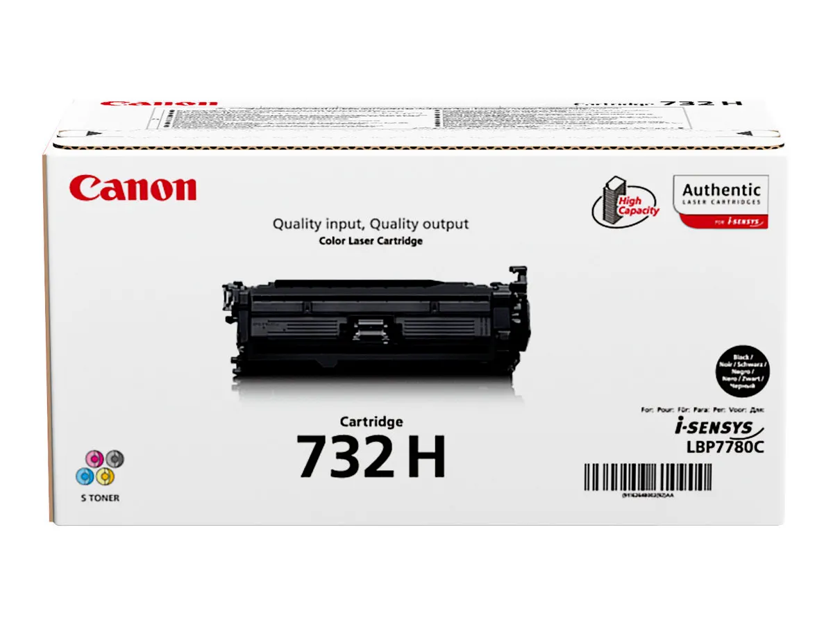 Canon 732H Tonerkartusche Original Schwarz