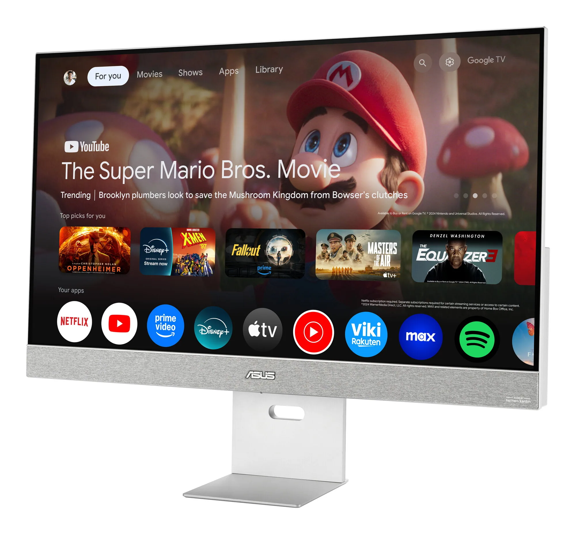 ASUS ZenScreen MS32UC Computerbildschirm 80 cm (31.5") 3840 x 2160 Pixel 4K Ultra HD LED Grau, Weiß – Bild 3