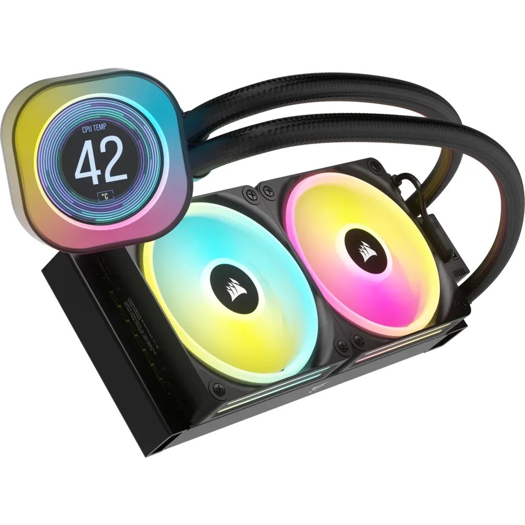 Corsair WAK Cooling iCUE Link H100i LCD AIO 240 mm