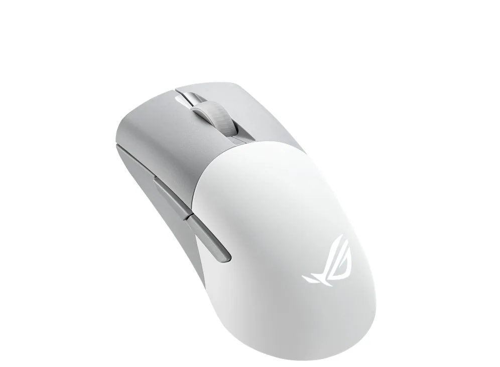 ASUS ROG Keris Wireless AimPoint Maus Gaming Rechts RF Wireless + Bluetooth + USB Type-C Optisch 36000 DPI – Bild 1