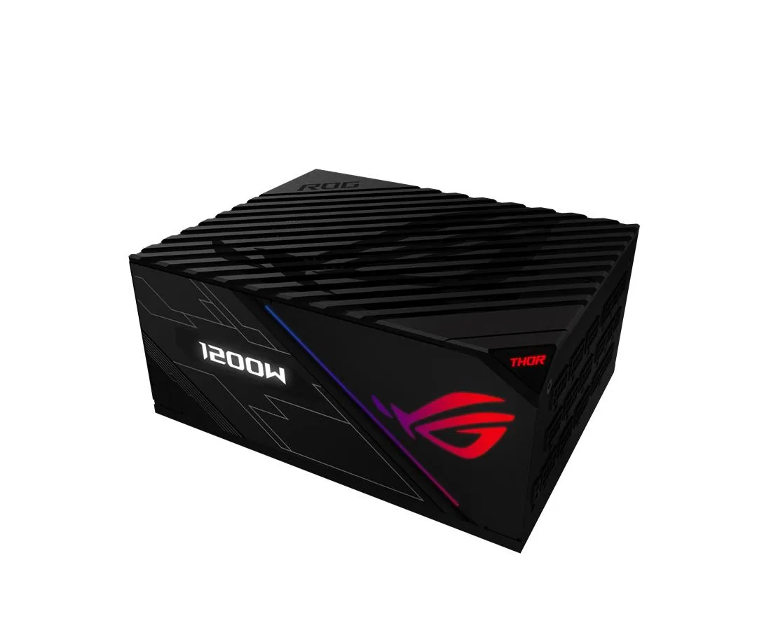 ASUS ROG -THOR-1200P Netzteil 1200 W 24-pin ATX ATX Schwarz – Bild 2