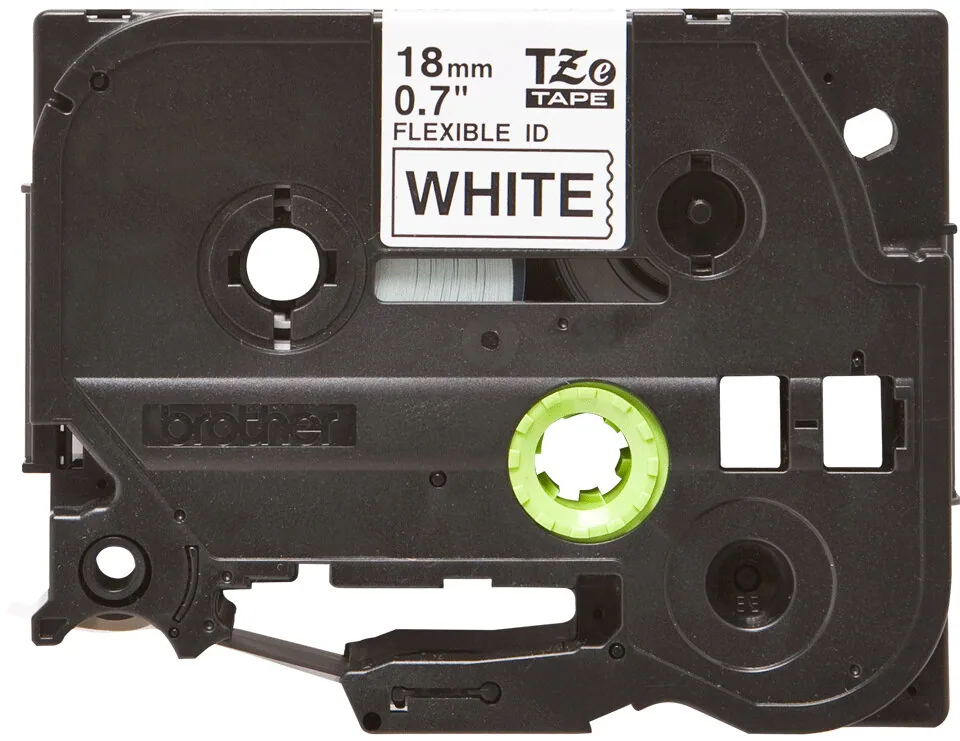 Brother TZE-FX241 Etiketten erstellendes Band Schwarz auf weiss TZ – Bild 1