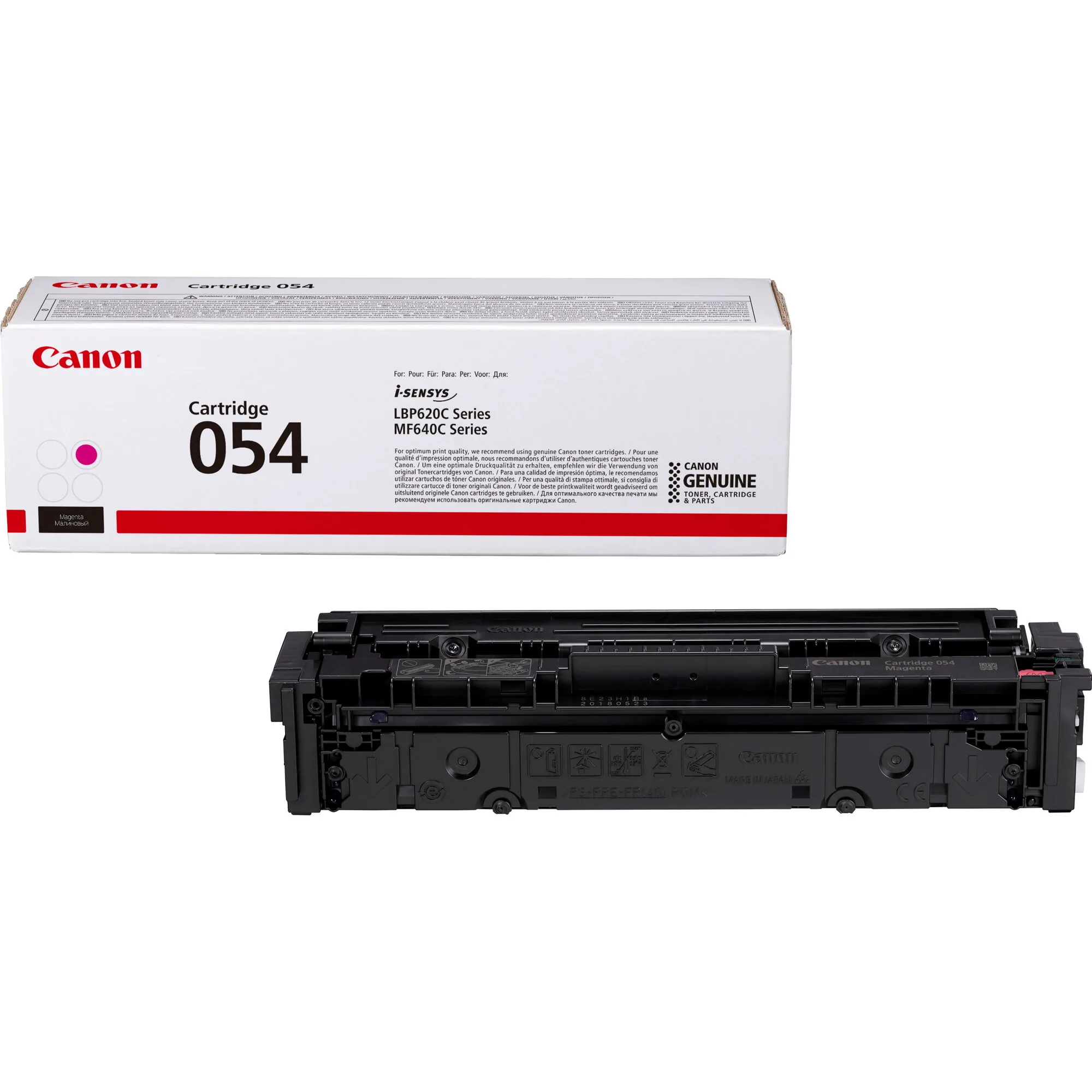 Canon 054 Toner-Cartridge, Magenta – Bild 1