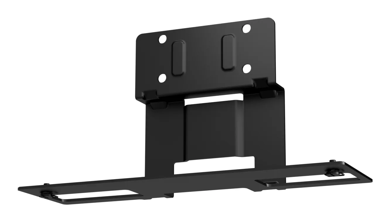 Yealink MD-AVBracket-L Montageschelle Schwarz – Bild 1
