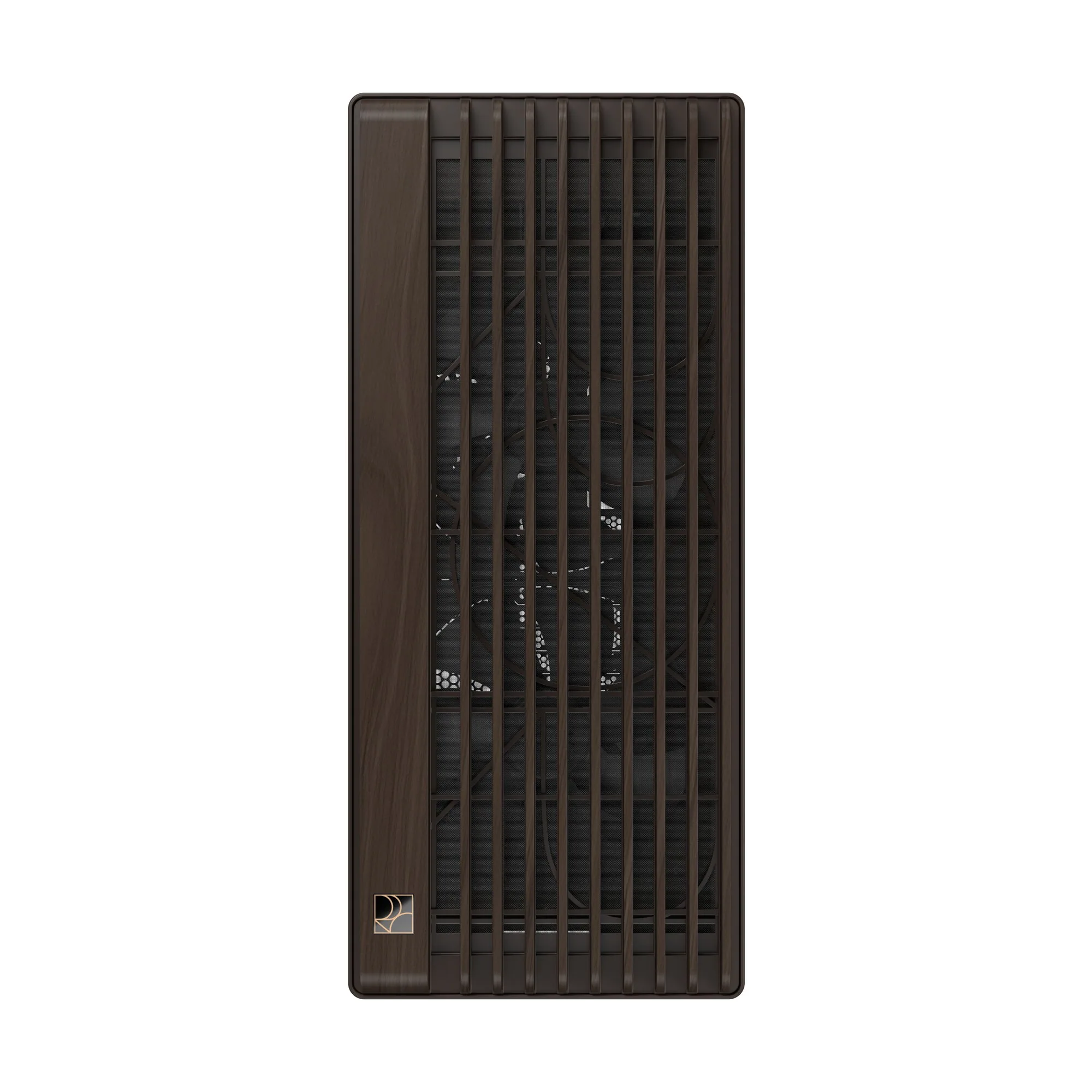 ASUS ProArt PA602 Wood Edition Retro Brown - Tempered Glass Panel Midi Tower Braun – Bild 3