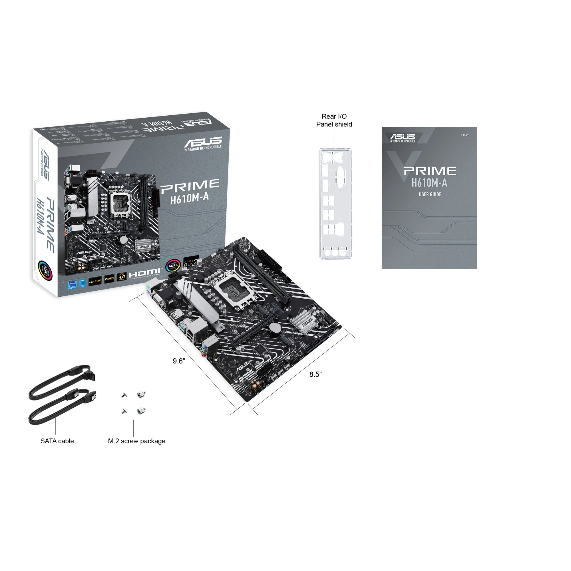 ASUS PRIME H610M-A-CSM Intel H610 LGA 1700 micro ATX – Bild 4