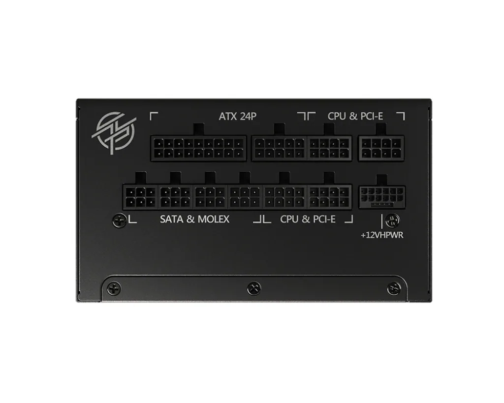 MSI MPG A1000G PCIE5 Netzteil 1000 W 20+4 pin ATX ATX Schwarz – Bild 2