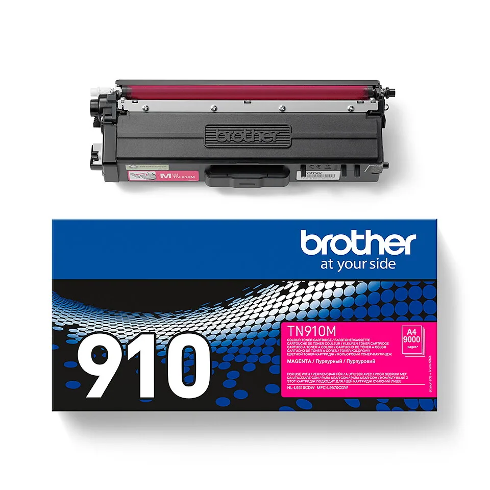 Brother TN-910M Tonerkartusche 1 Stück(e) Original Magenta – Bild 2