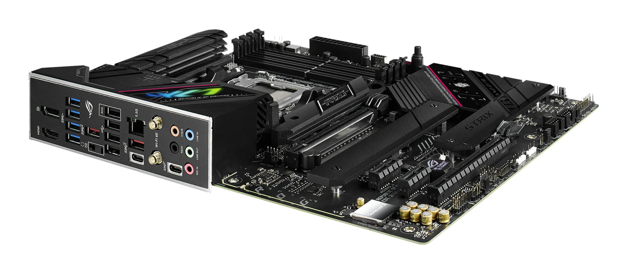 ASUS ROG STRIX B650E-F GAMING WIFI AMD B650 Sockel AM5 ATX – Bild 8