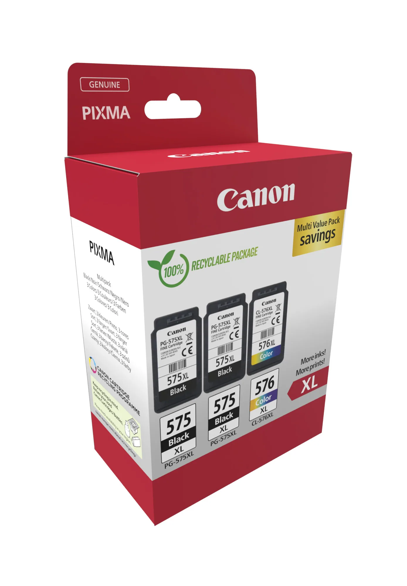 Canon PG-575XLx2/CL-576XL Triple Pack – Bild 1