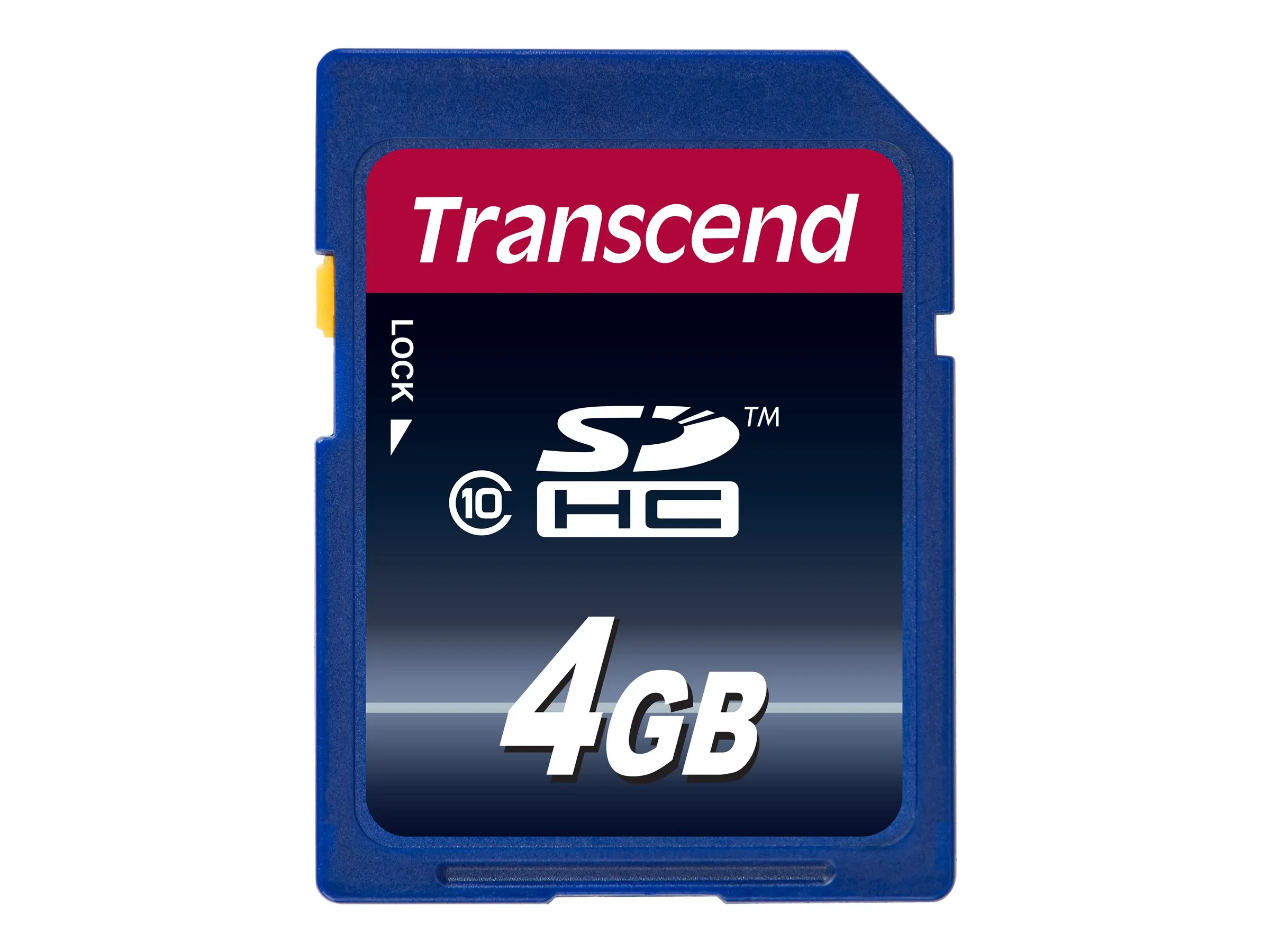 SD Card   4GB Transcend SDHC Class10