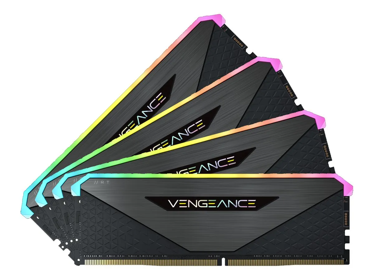 Corsair VENGEANCE RGB DDR4-3200 CL16 32 GB Kit (4x 8 GB) (CMN32GX4M4Z3200C16)