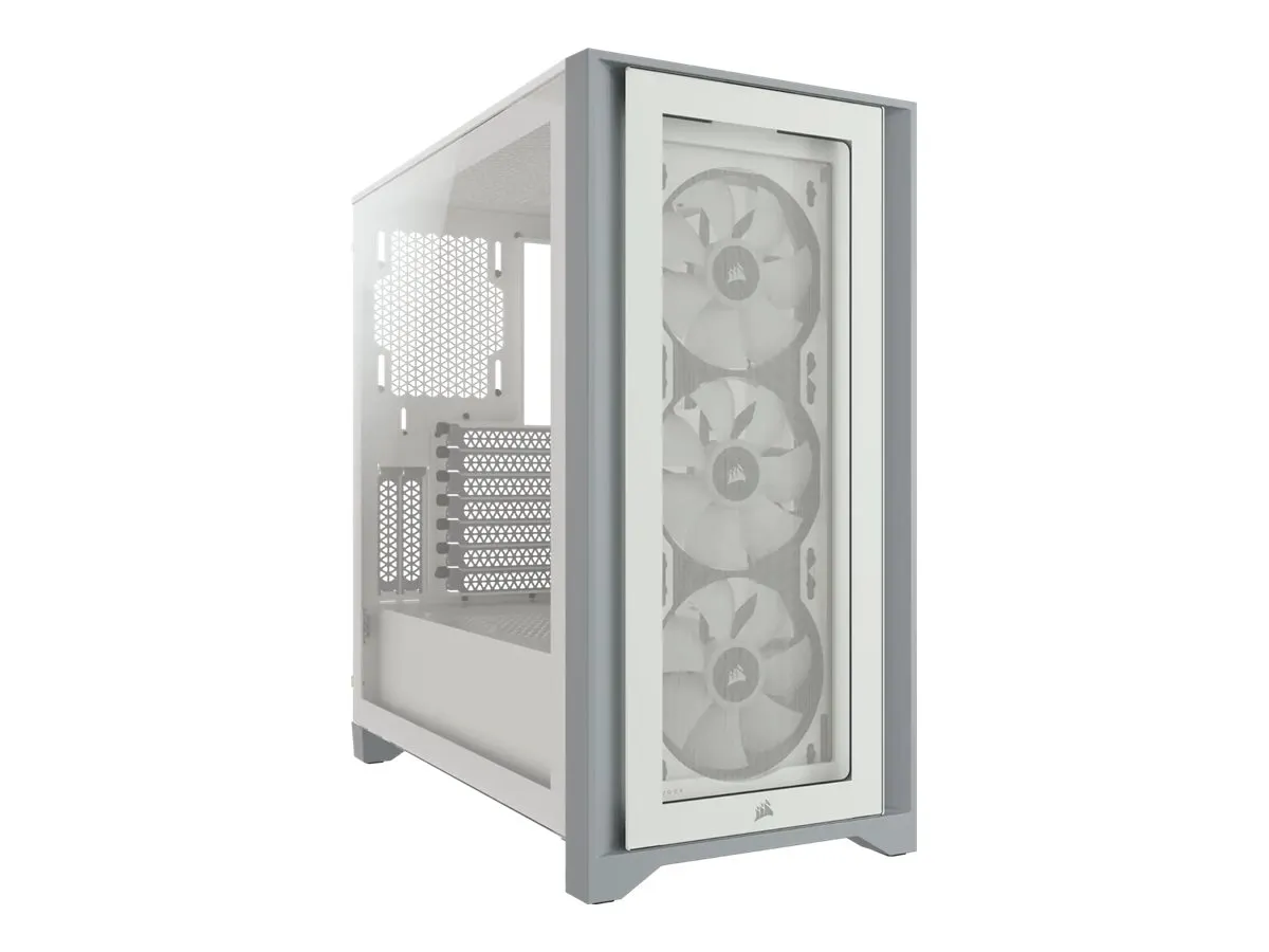 Corsair Geh Midi iCUE 4000X RGB (Tempered Glass)