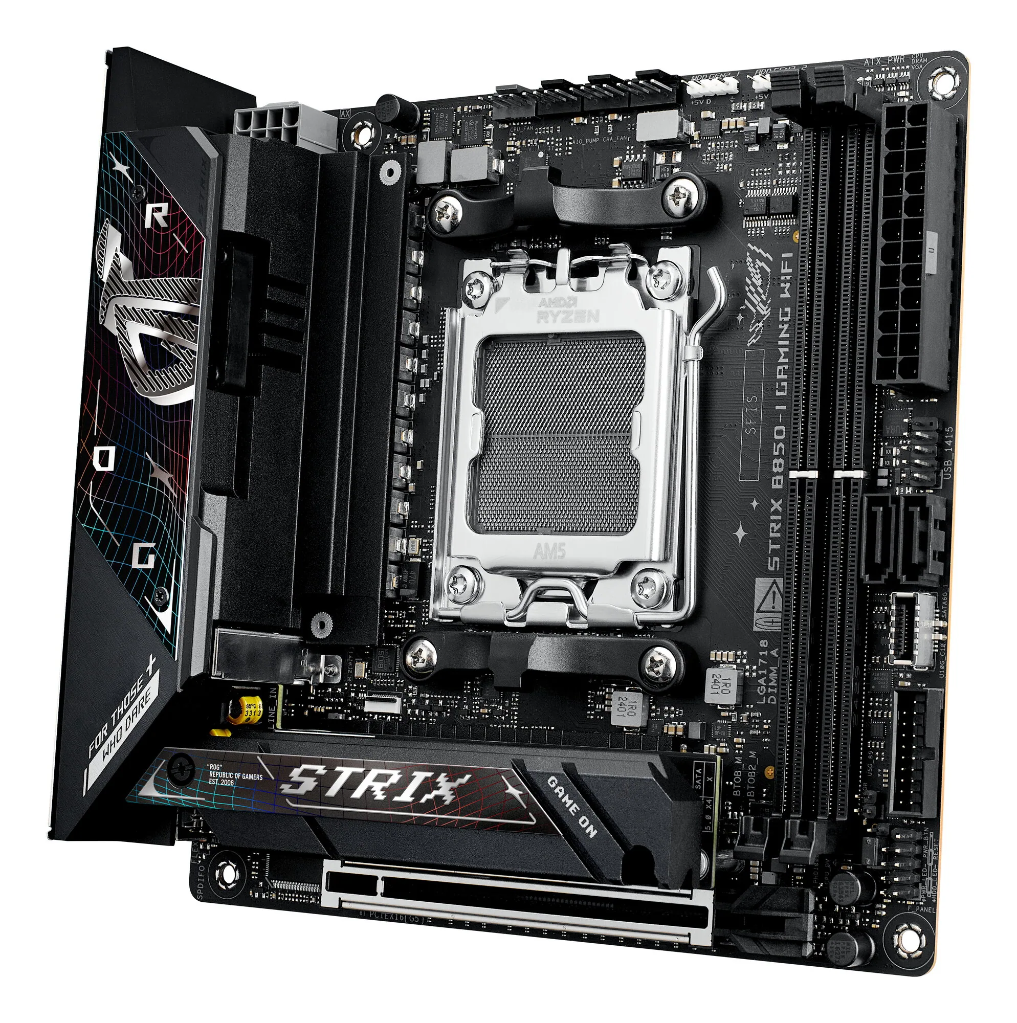 ASUS ROG STRIX B850-I GAMING WIFI AMD B850 Sockel AM5 mini ITX – Bild 4