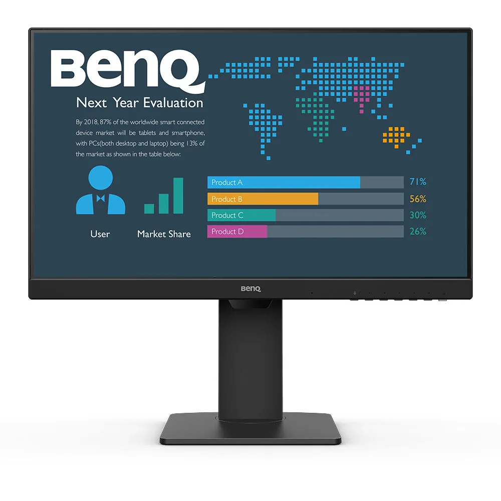BenQ BL2486TC Computerbildschirm 60,5 cm (23.8") 1920 x 1080 Pixel Full HD Schwarz – Bild 1