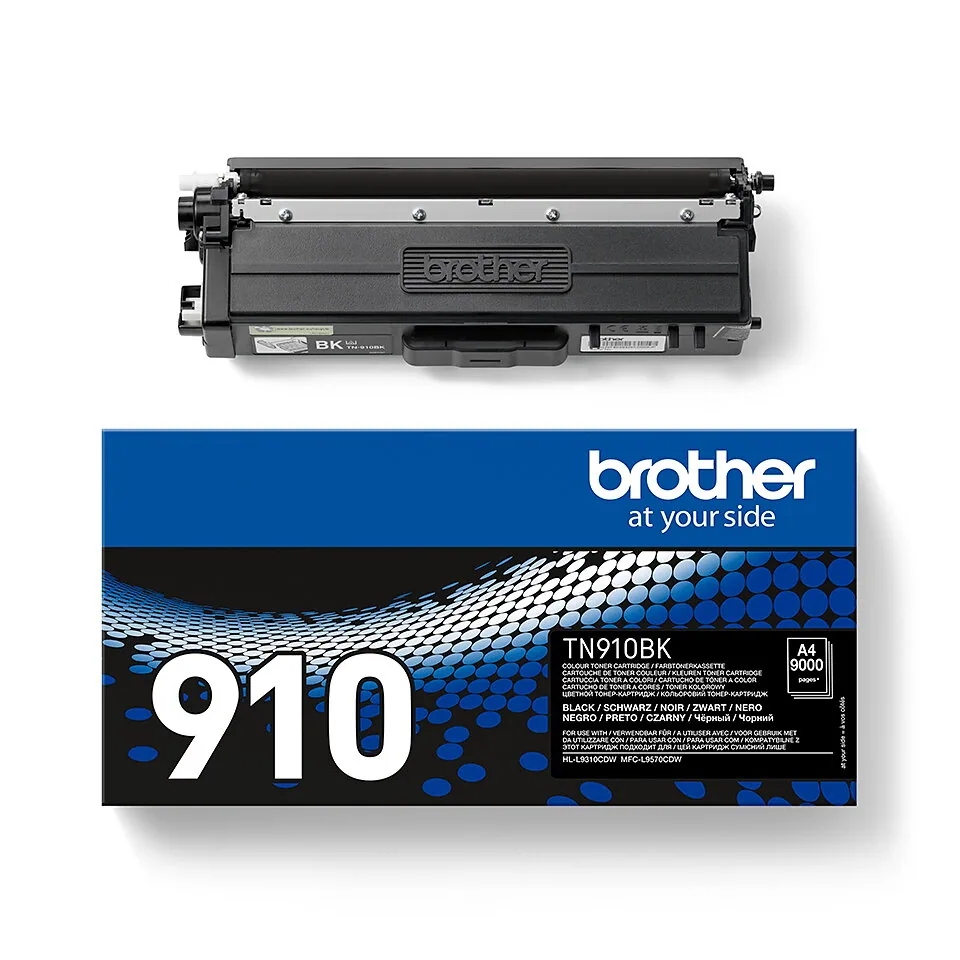 Brother TN-910BK Tonerkartusche 1 Stück(e) Original Schwarz – Bild 2