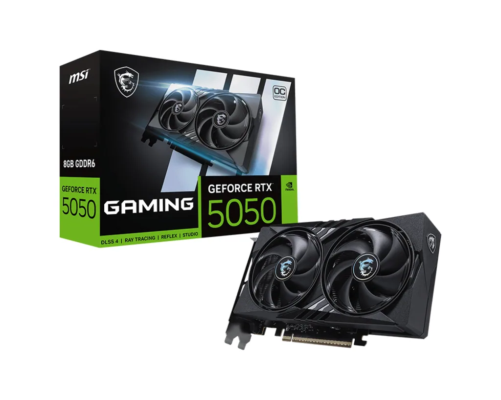 MSI GeForce RTX 5050 8G GAMING OC NVIDIA 8 GB GDDR6 – Bild 1