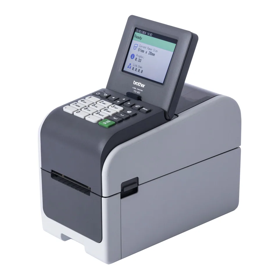 Brother TD-2320DSA300 Etikettendrucker Thermodirekt 300 x 300 DPI 152 mm/sek Kabelgebunden Ethernet/LAN – Bild 3