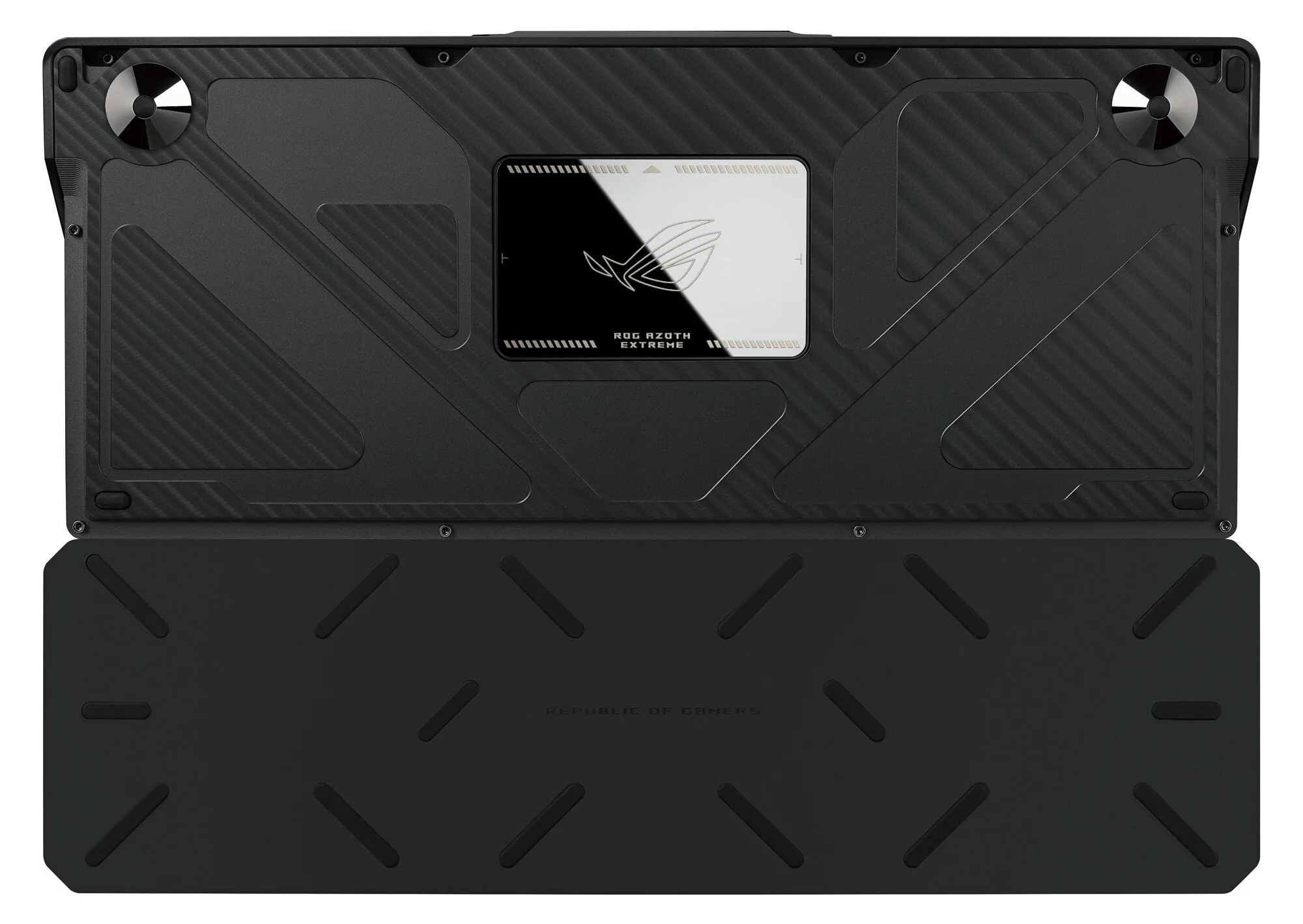 ASUS ROG Azoth Extreme Tastatur Gaming USB + RF Wireless + Bluetooth QWERTZ Schwarz – Bild 4