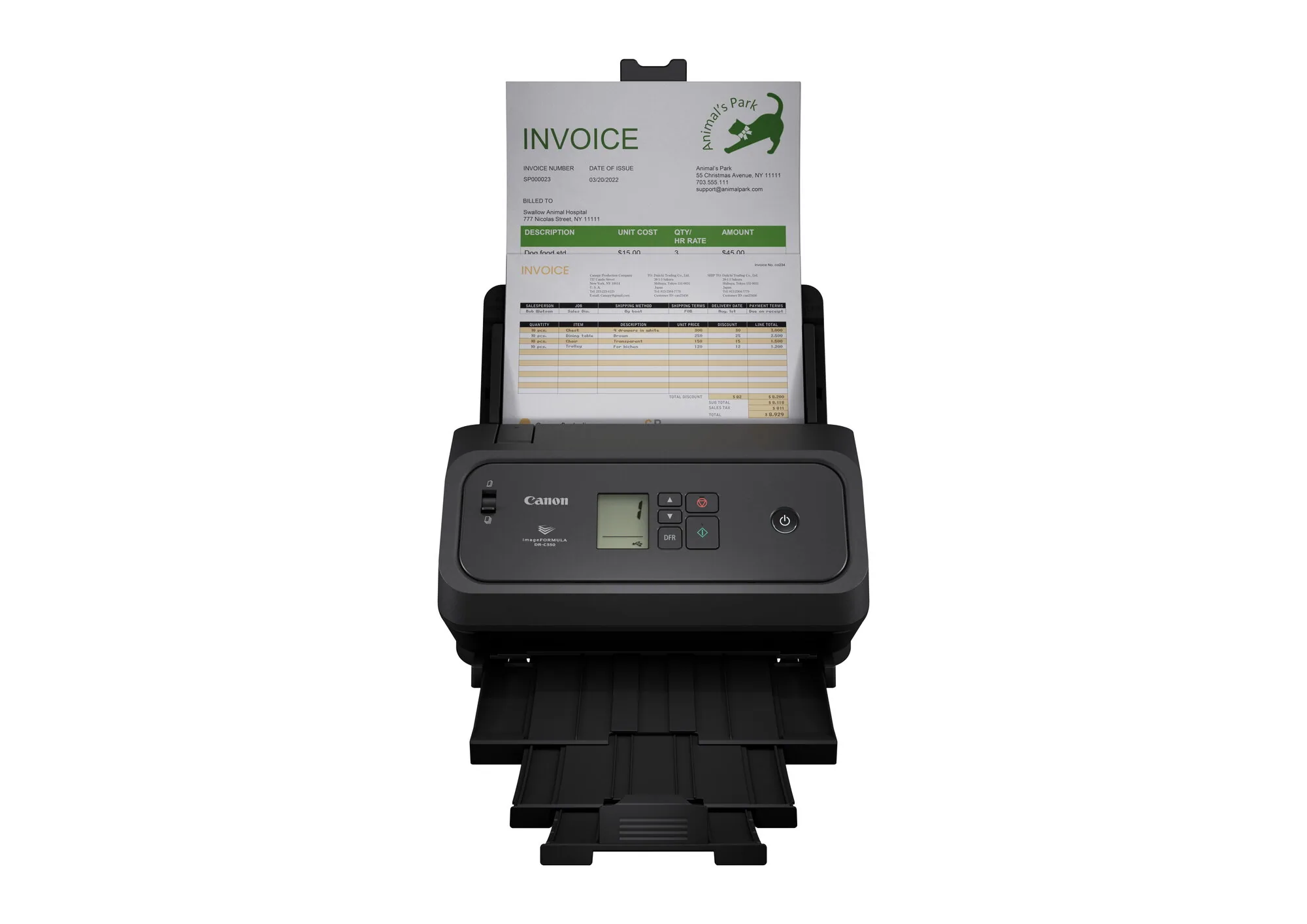 Canon 7290C003 Scanner ADF-Scanner 600 x 600 DPI A4 Schwarz – Bild 2