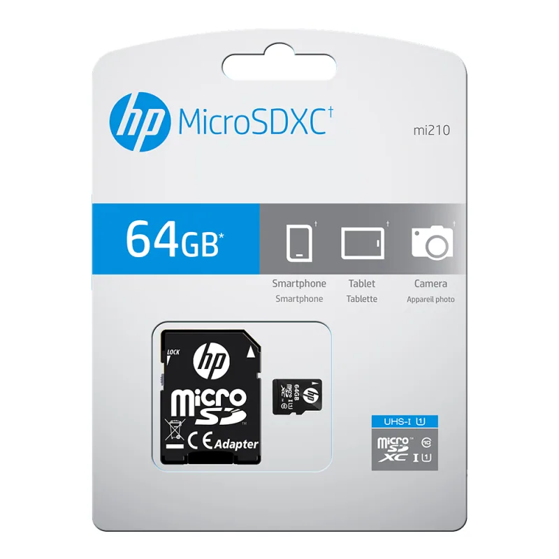 HP SDU64GBXC10HP-EF Speicherkarte 64 GB MicroSDXC UHS-I Klasse 10 – Bild 4