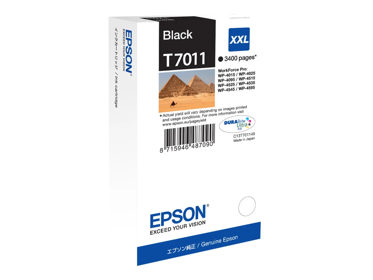 Epson Tintenpatrone XXL Black 3.4k