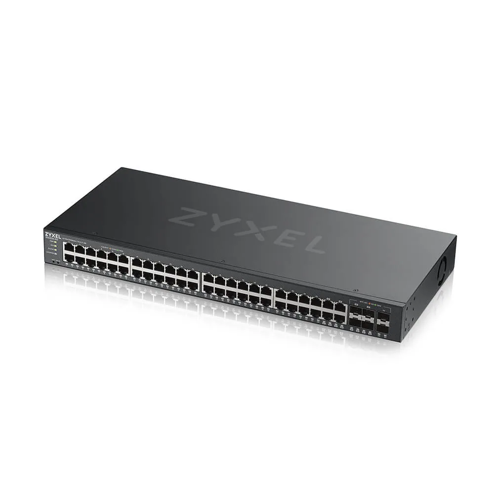 Zyxel GS2220-50-EU0101F Netzwerk-Switch Managed L2 Gigabit Ethernet (10/100/1000) Schwarz – Bild 3