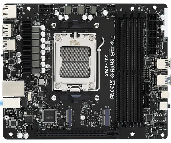 ASRock Barebone Deskmeet X600  HDMI/2xDP          black DDR5 retail