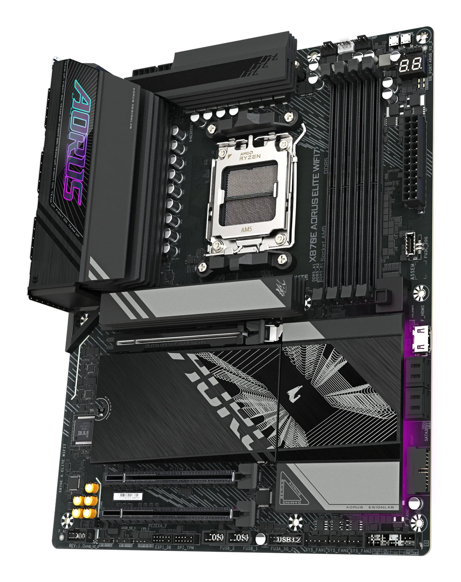 GIGABYTE X870E AORUS ELITE WIFI7 Mainboard – Bild 4