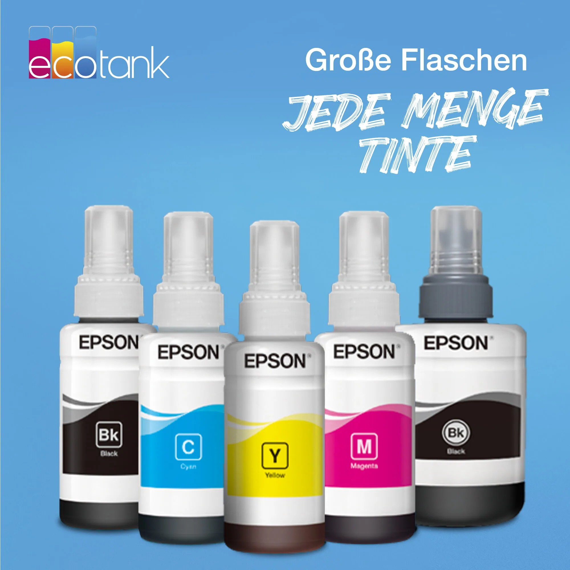 Epson 664 EcoTank-Tintenflasche in Cyan – Bild 3