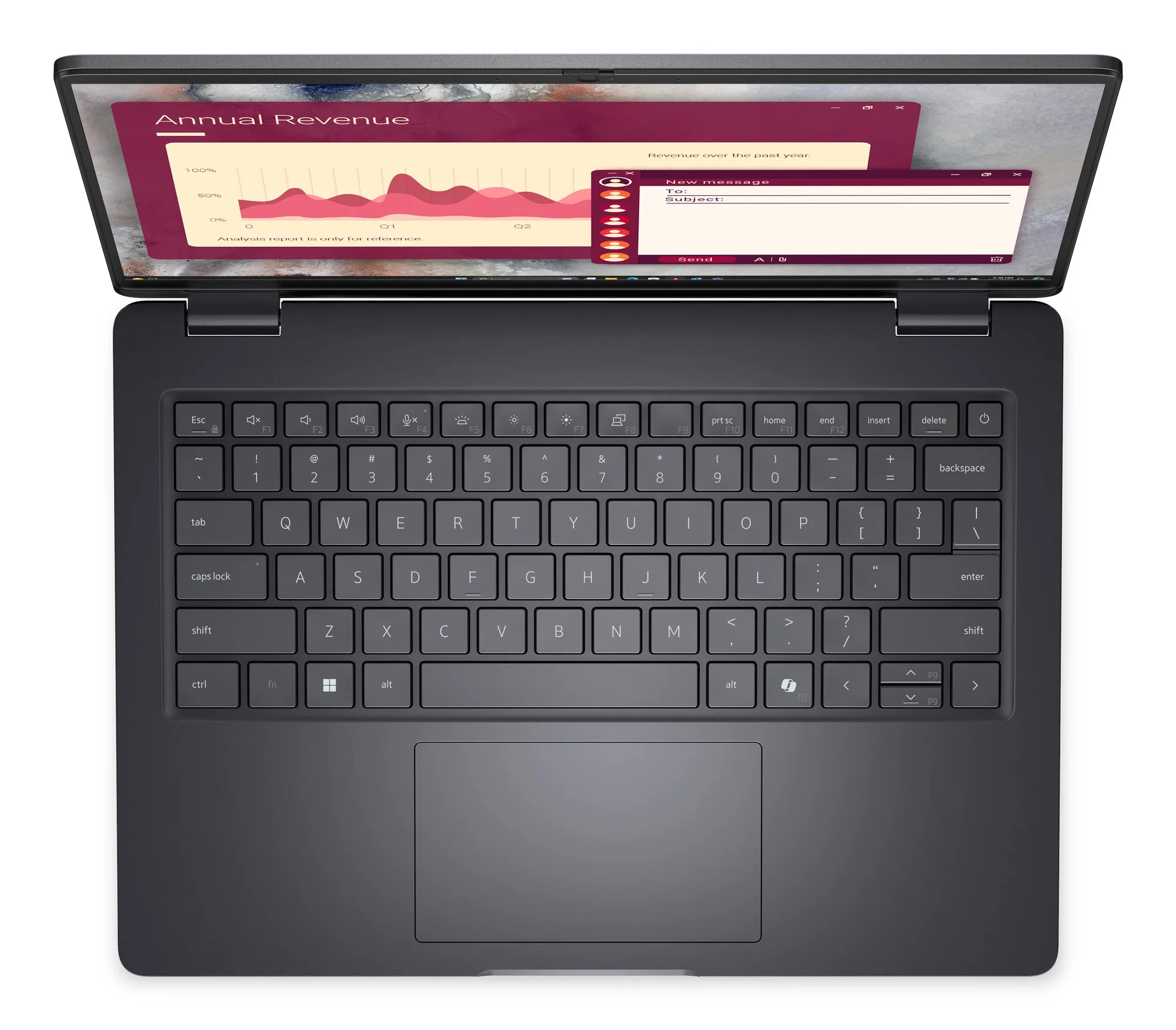 DELL Pro 14 PC14250 Intel Core Ultra 5 225U Laptop 35,6 cm (14") Full HD+ 16 GB DDR5-SDRAM 512 GB SSD Wi-Fi 6E (802.11ax) Windows 11 Pro Schwarz Deutsch – Bild 4