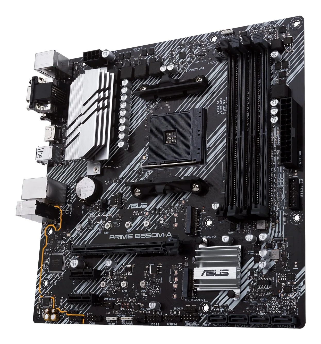 ASUS Prime B550M-A/CSM AMD B550 Sockel AM4 micro ATX – Bild 6