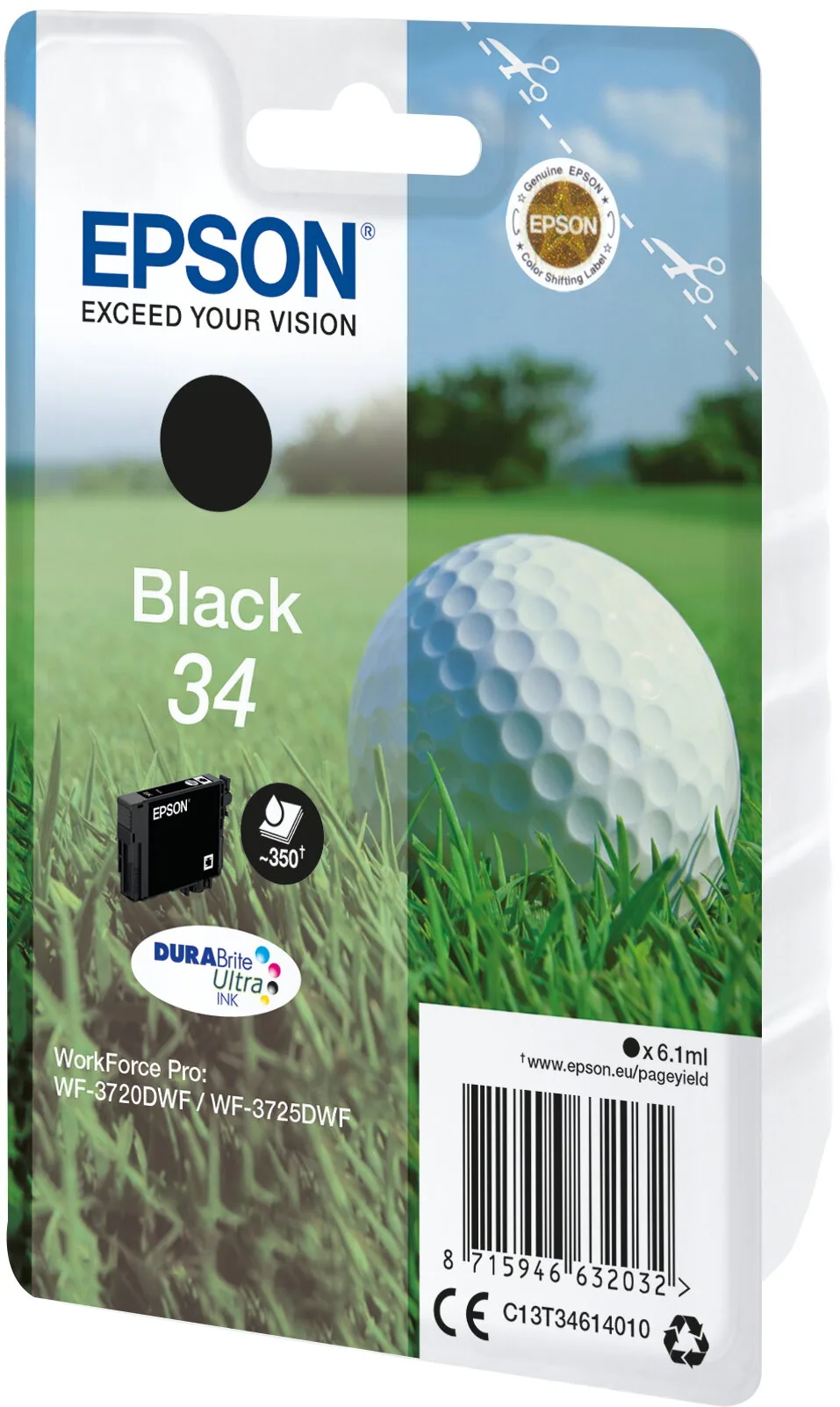 Epson Golf ball 34 Golfball DURABrite Ultra Single Black Tinte – Bild 8