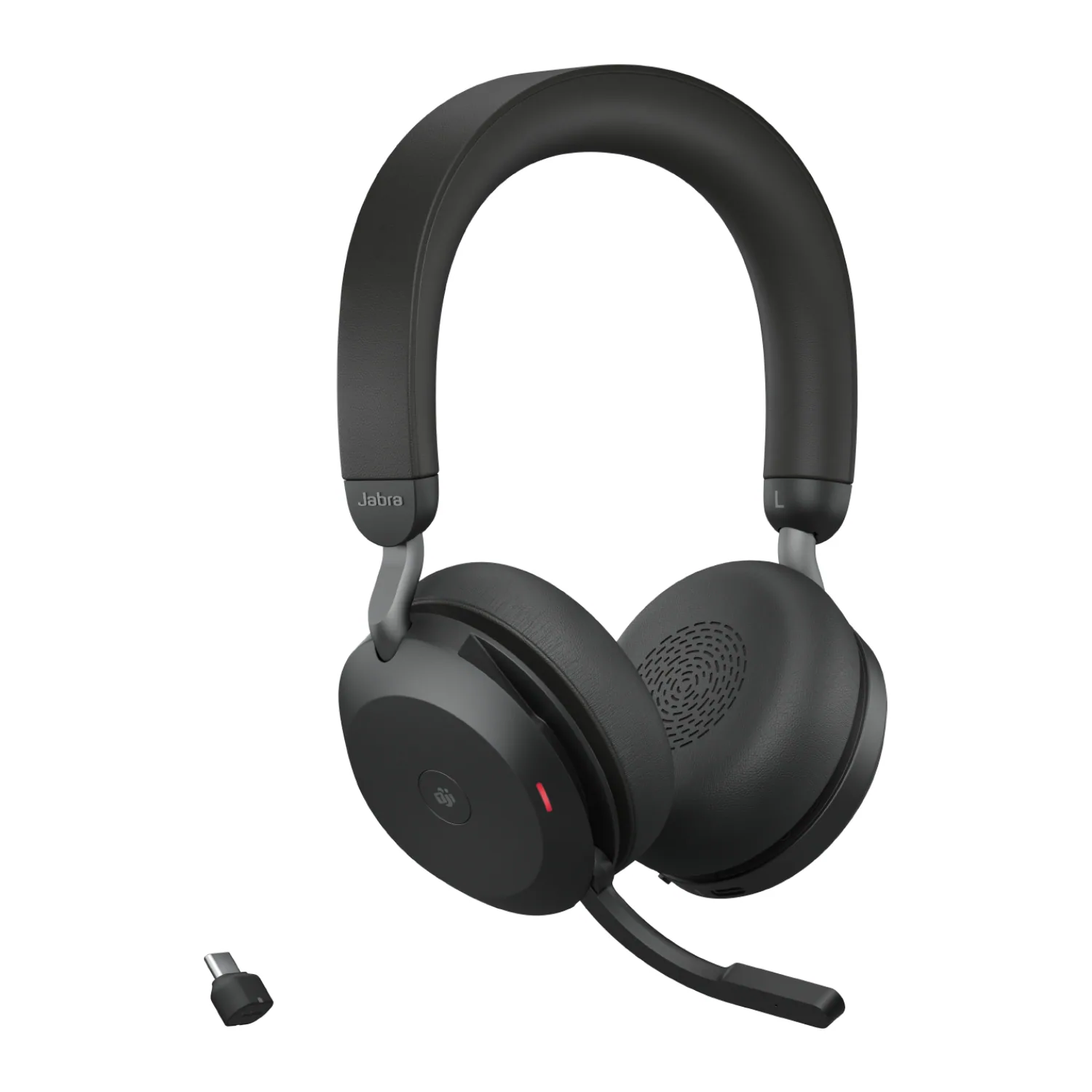 Jabra Evolve2 75 Kopfhörer Kabellos Kopfband Büro/Callcenter USB Typ-C Bluetooth Ladestation Schwarz – Bild 3
