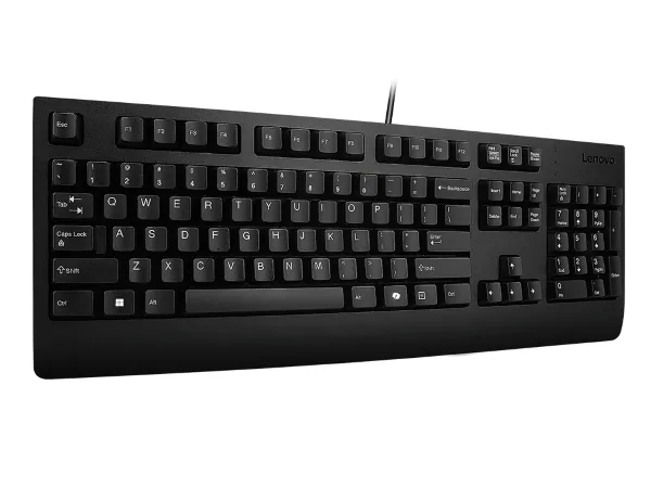 Lenovo Preferred Pro II Tastatur Heimbüro USB Belgisch, Englisch Schwarz – Bild 1