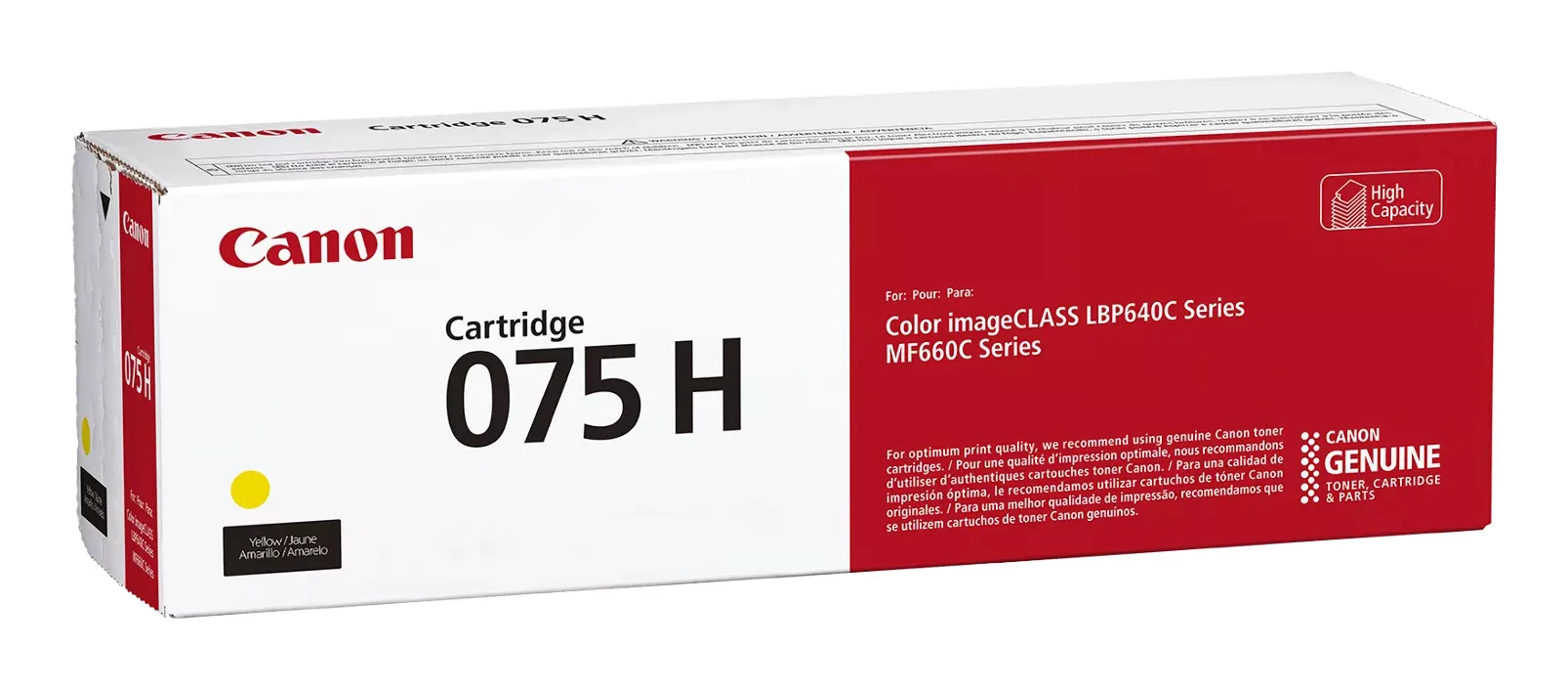 Canon 075 H Tonerkartusche 1 Stück(e) Original Gelb – Bild 7