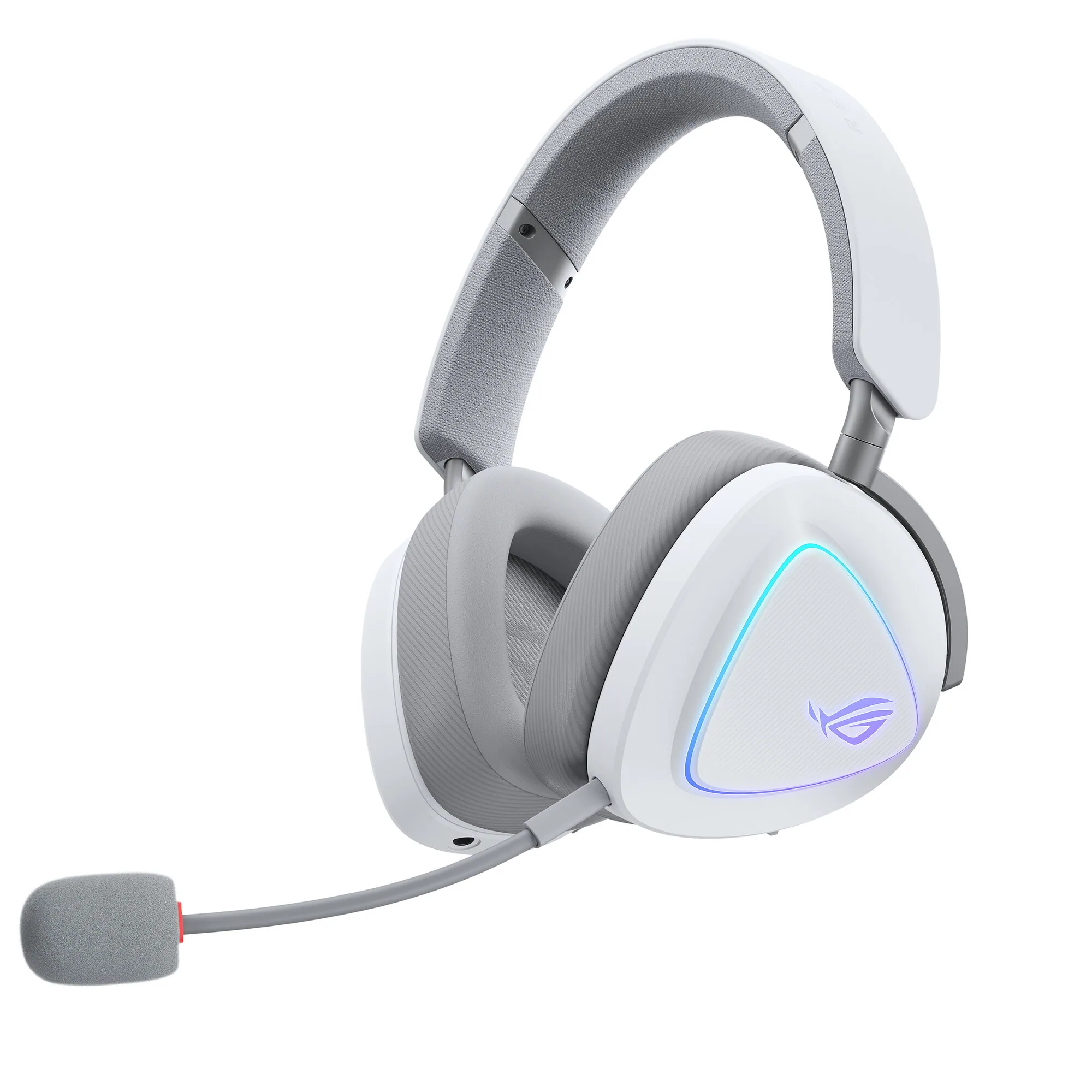 ASUS ROG Delta II Kopfhörer Verkabelt & Kabellos Kopfband Gaming USB Typ-C Bluetooth Weiß – Bild 8