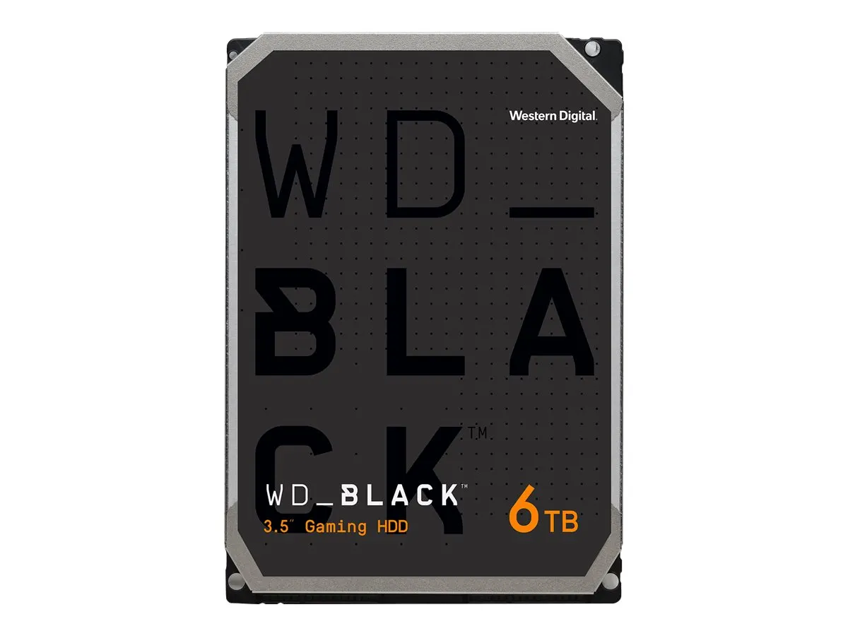 WD Black 8.9 cm (3.5") 6 TB SATA3 7200 128 MB WD6004FZWX intern
