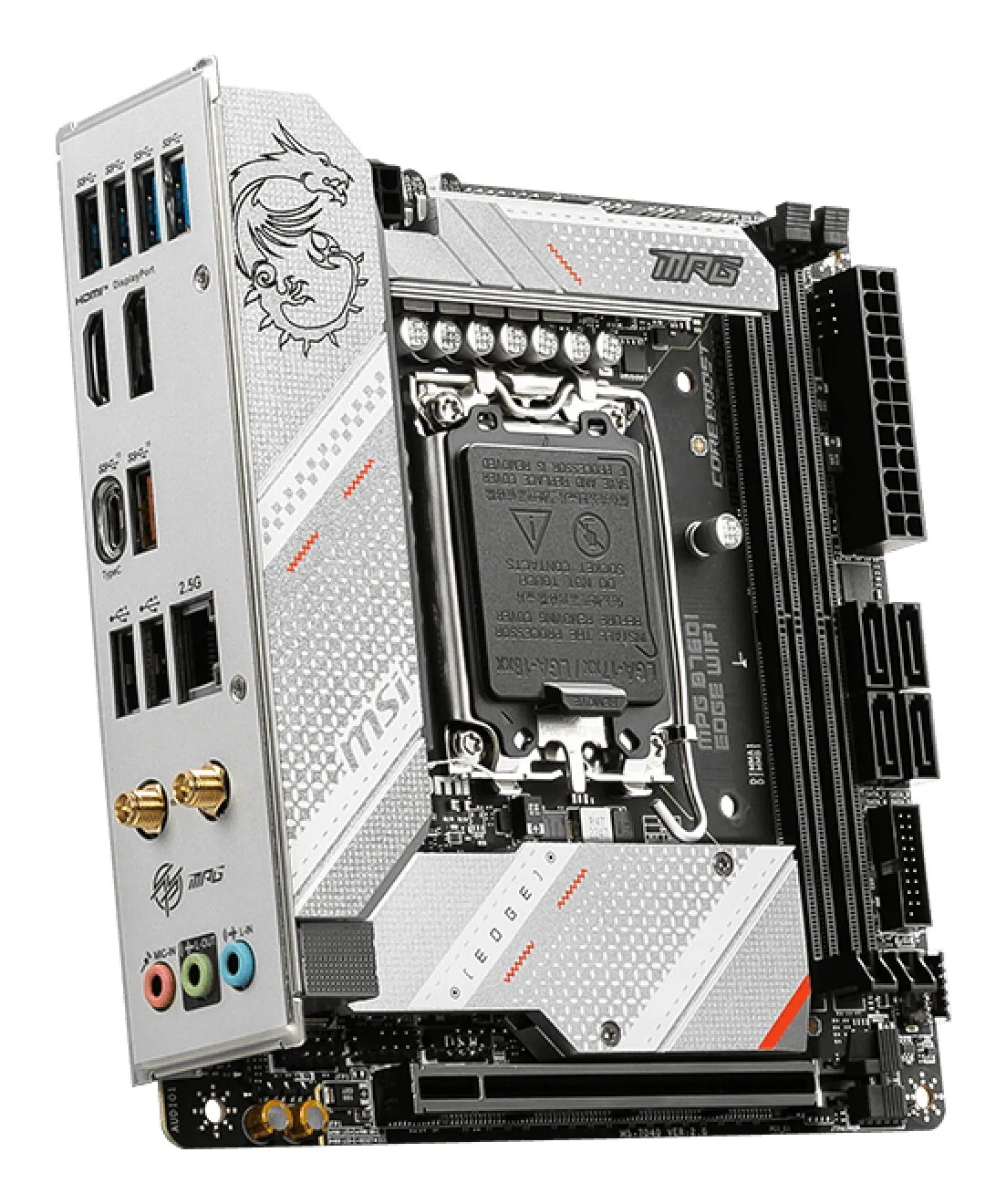 MSI MPG B760I EDGE WIFI Motherboard Intel B760 LGA 1700 mini ITX – Bild 4