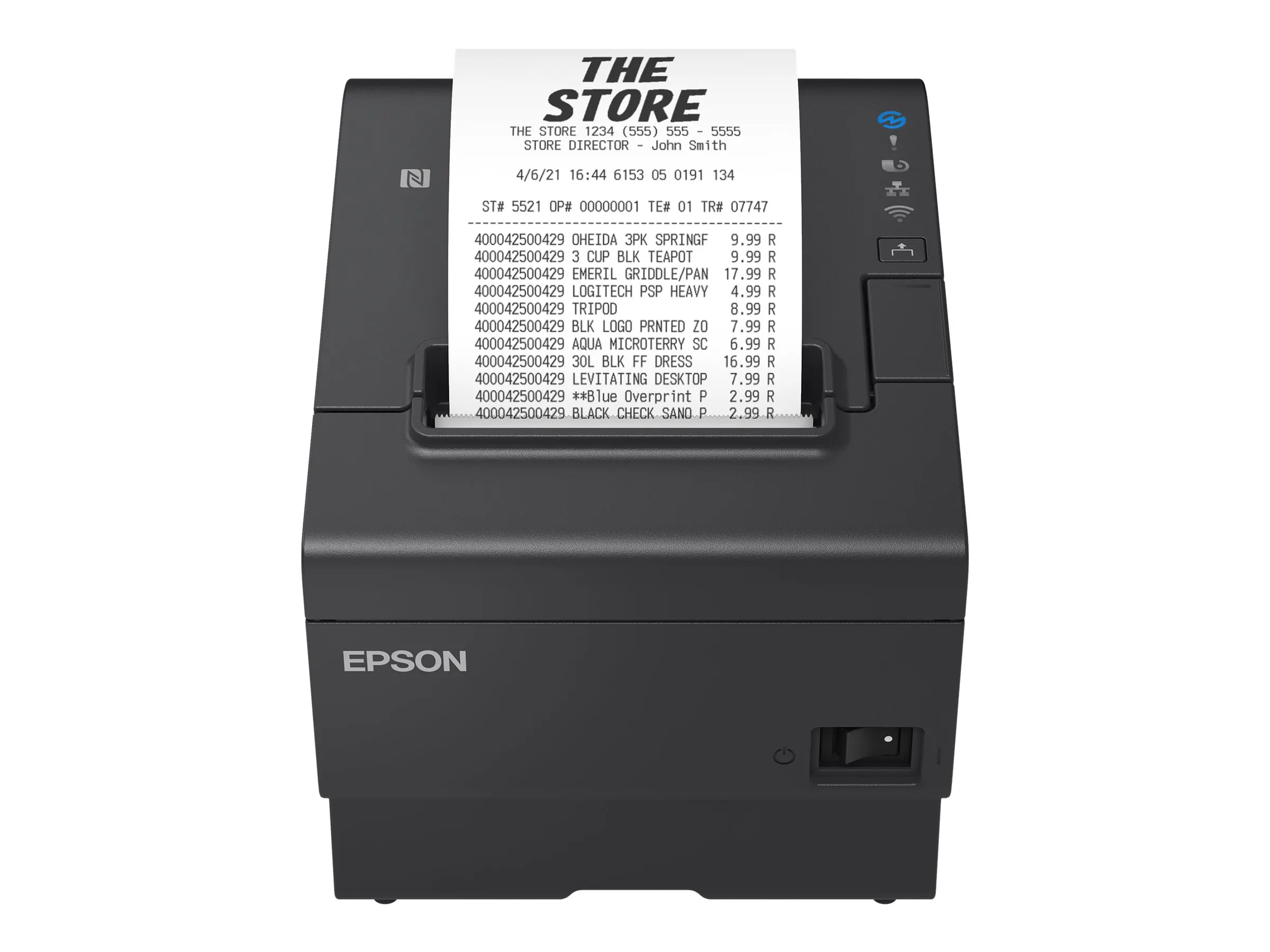 EPSON Bondrucker TM-T88VII schwarz [C31CJ57112]