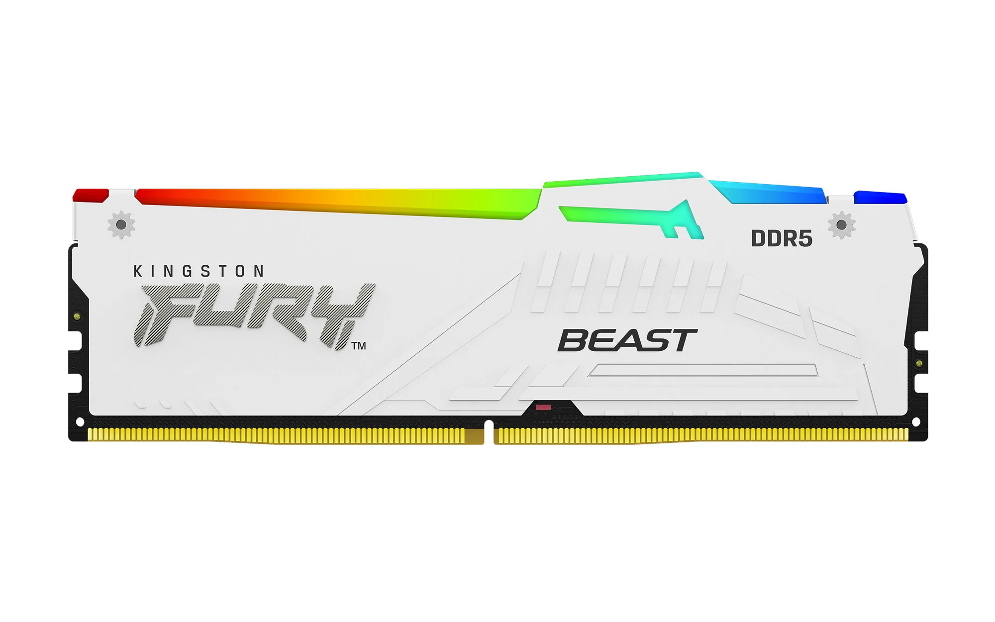 Kingston Technology FURY Beast 16 GB 5200 MT/s DDR5 CL40 DIMM White RGB XMP – Bild 2