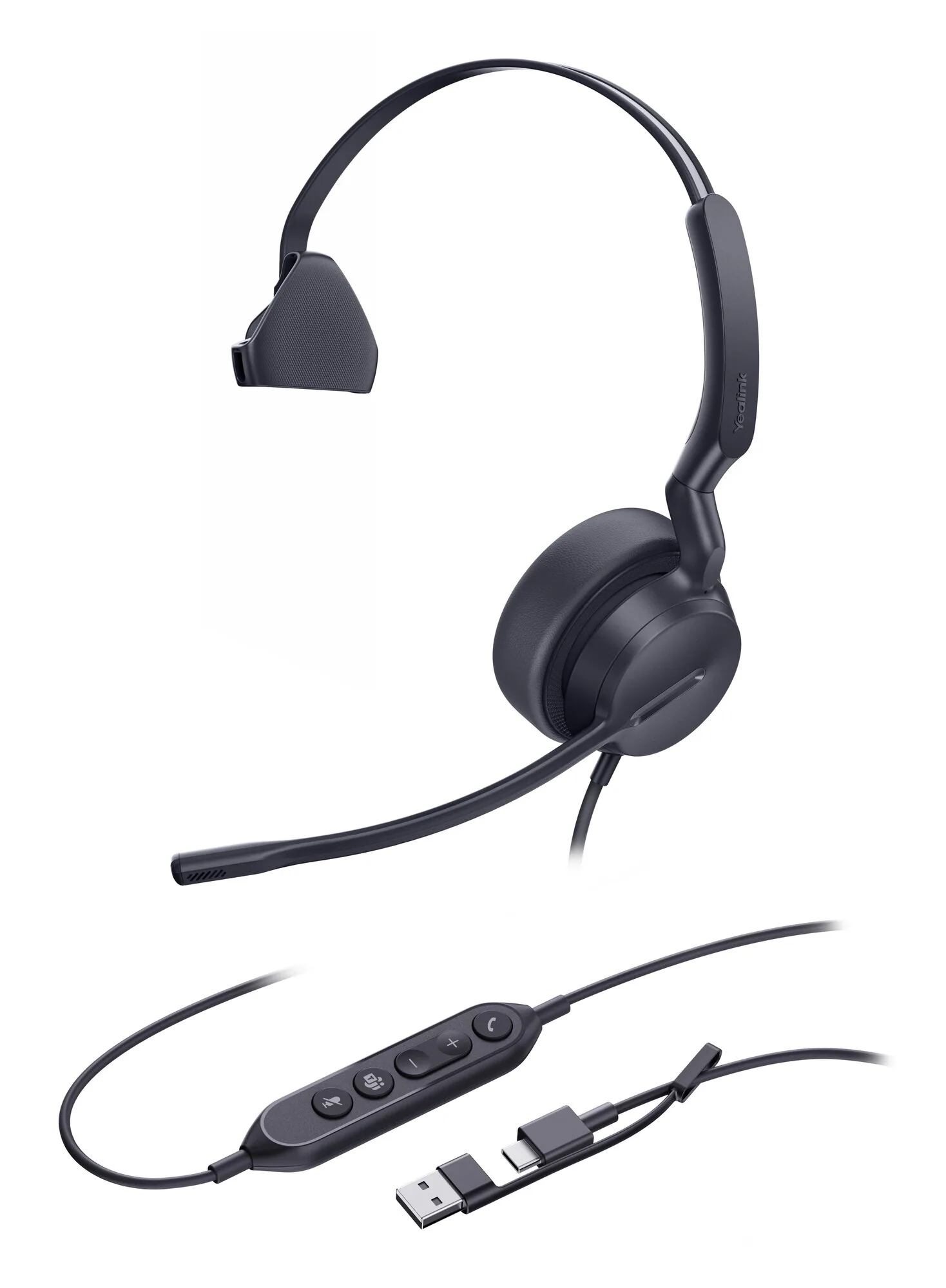 Yealink Mono-Teams-Headset mit USB-C/A-Anschluss – Bild 2