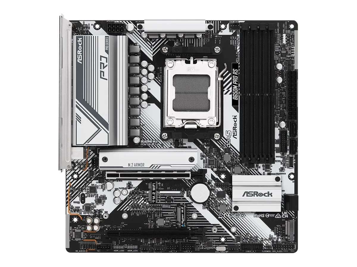 ASRock B650M Pro RS AM5 mATX HDMI/DP DDR5