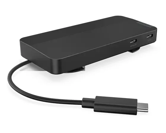 Lenovo 40B90100UK laptop-dockingstation & portreplikator Kabelgebunden USB 3.2 Gen 1 (3.1 Gen 1) Type-C Schwarz – Bild 3