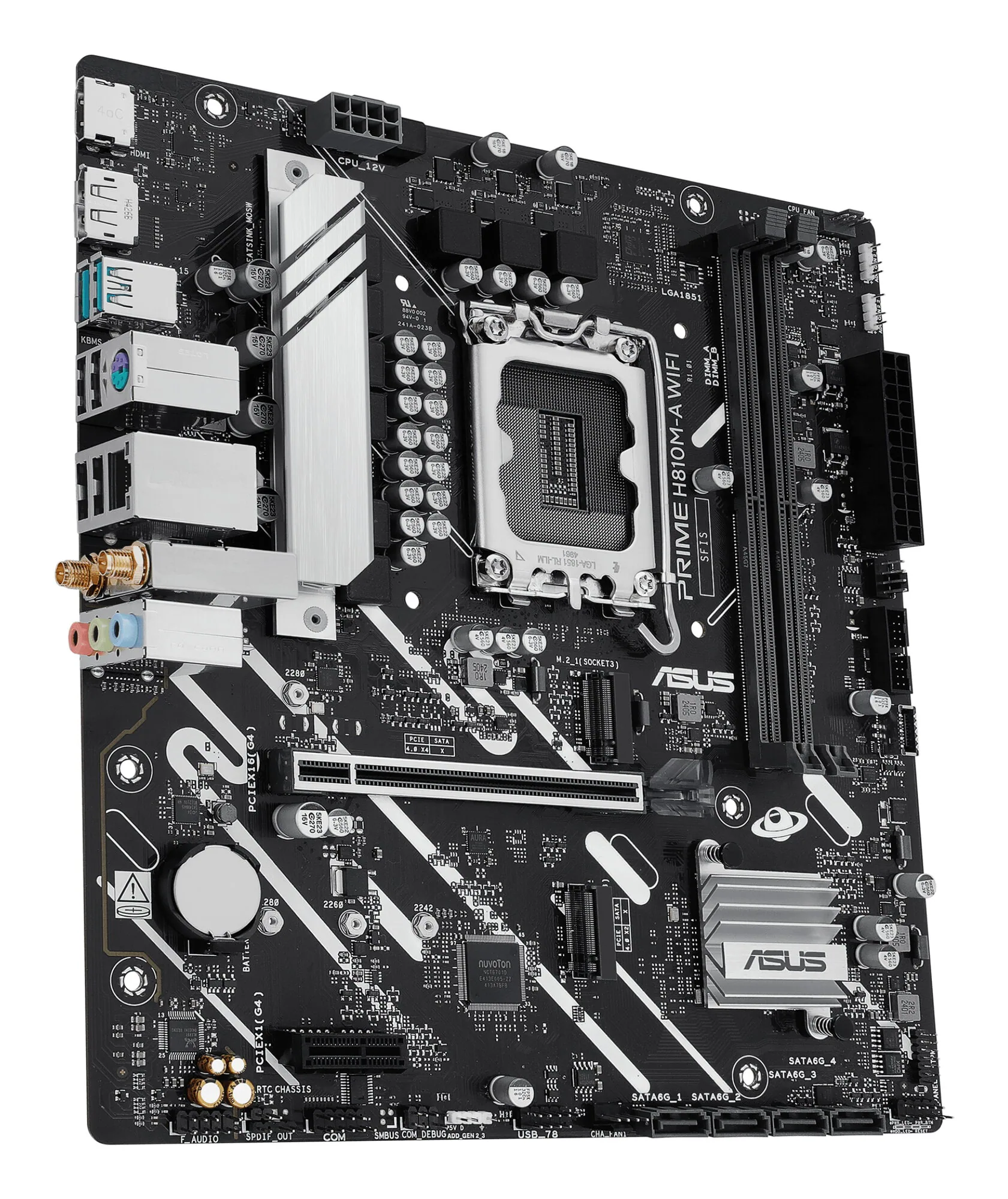 ASUS PRIME H810M-A WIFI Intel H810 LGA 1851 (Socket V1) micro ATX – Bild 3