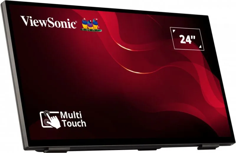 Viewsonic TD2465 Signage-Display Interaktiver Flachbildschirm 61 cm (24") LED 250 cd/m² Full HD Schwarz Touchscreen – Bild 3