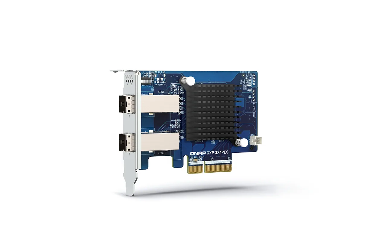 QNAP QXP-3X4PES Netzwerkkarte Eingebaut 32000 Mbit/s – Bild 1